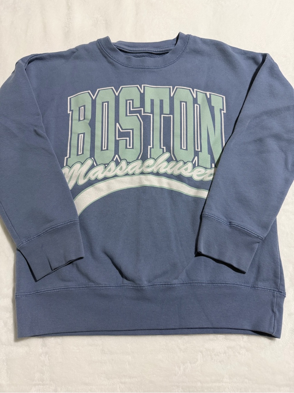 Abercrombie kids Boston Graph Sweatshirt 9/10